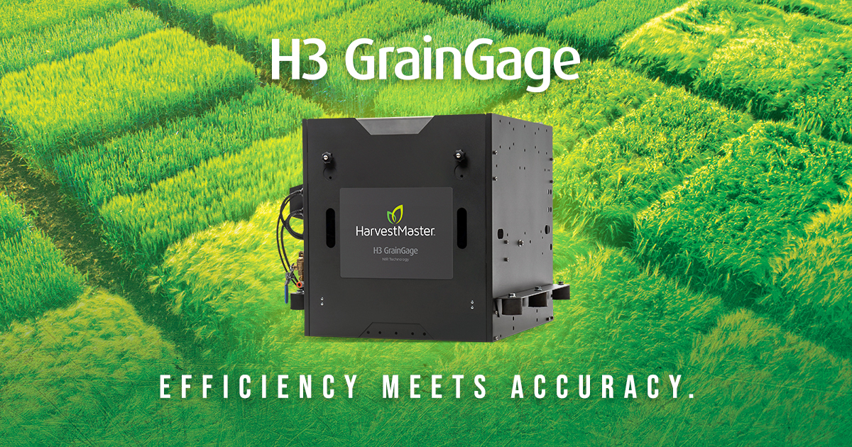 HarvestMaster™ launches H3 GrainGage™ with NIR technology